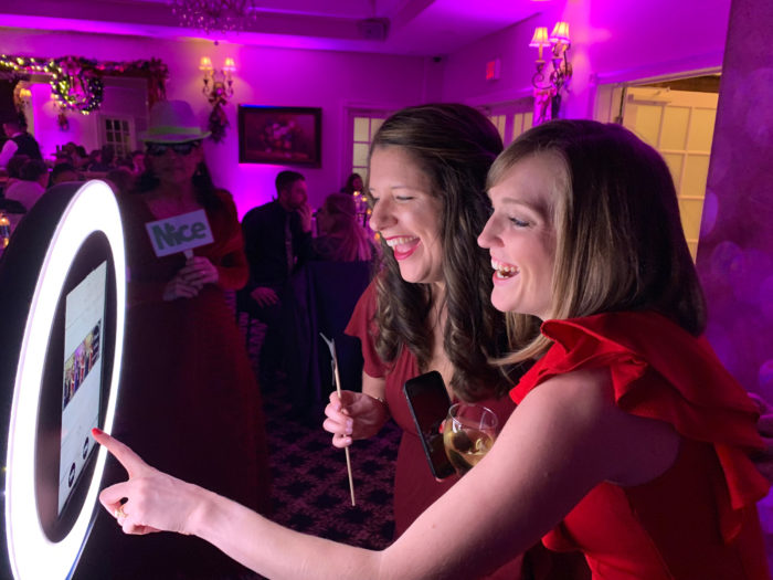 Social Share Photo booth at Woodwinds Branford, CT